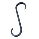 SフックL ブラック アイアン 掛ける アンティーク調 おしゃれ シンプル 黒 ブラック