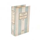 ブックボックス ライトブルー Sサイズ 2個セット 小物入れ 収納ボックス インテリア 高さ17