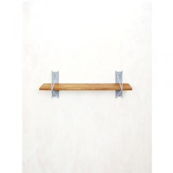 マウントシェルフS グレー 木製 オーク ナチュラル 自然 シェルフボード おしゃれ DIY