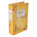 ブックボックス イエロー Lサイズ 2個セット 小物入れ 収納ボックス インテリア 高さ21