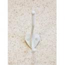 アイアンフックL 白 3個セット アイアン おしゃれ シンプル 壁掛け フック 帽子 ストール掛