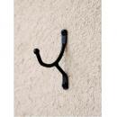 アイアンフックS 黒 6個セット アイアン おしゃれ シンプル 壁掛け フック 帽子 ストール掛