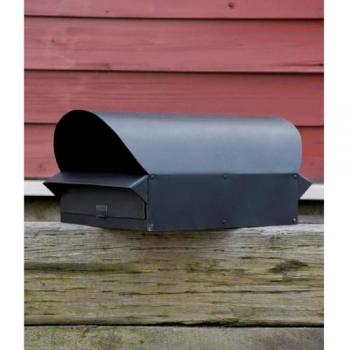 クラシックポスト ブラック 郵便受け かわいい アンティーク調 アイアン レトロ 新聞受け 黒