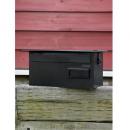 ポスト ブラック 郵便受け かわいい アンティーク調 アイアン 黒 おしゃれ 新聞受け