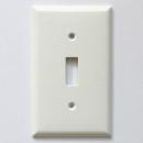 プラスチック 1口 スイッチプレート ホワイト DIY スイッチカバー made in USA