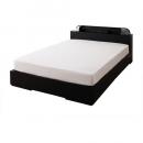 照明・コンセント付き収納ベッド【Beat】ビート【マルチラススーパースプリングマットレス付き】