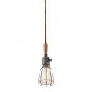 Yard-pendant (ヤードペンダント)電球付き ヴィンテージメタル オーク材 アイアン