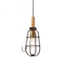 Hand lamp-pendant (ハンドランプペンダント)電球付き ナチュラル 木製 おしゃれ