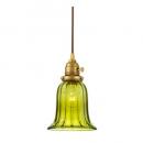 Couleur glass-pendant (クルールグラスペンダント)long 電球付き セージ