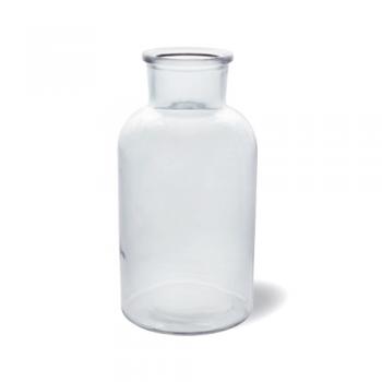 トルシヨンガラスベースJ-L 2個セット ガラス 花瓶 フラワーベース クリア おしゃれ 高さ18