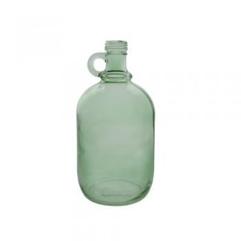 トルシヨンガラスベースD-S 2個セット ガラス 花瓶 フラワーベース グリーン 高さ26