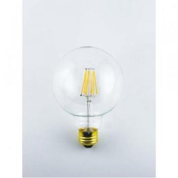 LEDボール型電球E26 照明器具 クリア ガラス シンプル 直径95