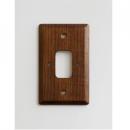 ウッデンプレートベース アッシュ 照明器具 スイッチプレート おしゃれ 木製 高さ12