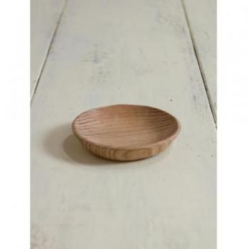 小皿 サークル S 2個セット キッチン用品 木製 ナチュラル プレート 直径115