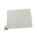 ランチマット ストライプ パターン クリスプ B 2枚セット グレー 爽やか コットン 幅42