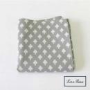 ハンカチ エピス クローブ GY グレー 5枚セット コットン 爽やか 上質 おしゃれ 幅55