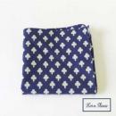 ハンカチ エピス クローブ NV ネイビー 5枚セット コットン 爽やか 上質 おしゃれ 幅55