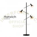 ハリッジ フロアライト 電球別売り 間接照明 ブラック スチール おしゃれ 高さ152