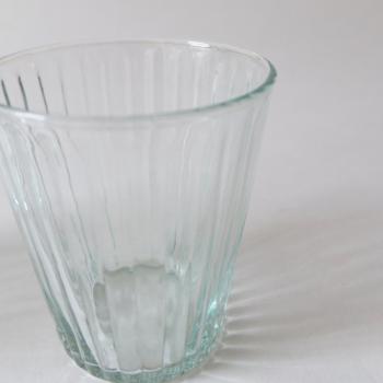 リューズガラス クーレライン タンブラー スムージー (M) 6個セット シンプル クリア 直径9