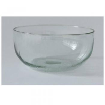 リューズガラス ワイドボウル (L) サラダボウル 食器 シンプル クリア 直径22