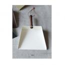 IRON クルール ダストパン IV アイボリー ちりとり スタイリッシュ おしゃれ 幅25