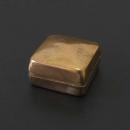 BRASS ベンドキャップBOX スクエア ゴールド アンティーク調 おしゃれ 幅5.5