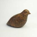 ウッド オブジェ タートルダブ (S) 小鳥 木製 アンティーク調 ナチュラル オブジェ 幅12.5