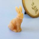 RABBIT キャンドル カーム (S) BE ベージュ 3個セット うさぎ オブジェ 高さ10.5