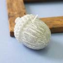 ホワイトウォッシュ キャンドル エイコーン (L) 3個セット どんぐり オブジェ 高さ6.5