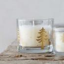 GLASS キャンドル グランツ フォレスト ゴールド インテリア雑貨 おしゃれ 直径9