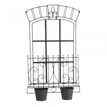 Lovely Window プランター 壁掛け メタル アンティーク調 おしゃれ エレガント