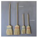 ソルガム ホウキ カラースレッド (S) NV ネイビー 3個セット エコ ナチュラル 長さ57