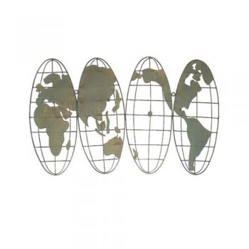 Wide Globe ウォールデコ S 壁掛け ディスプレイ ウォールアート おしゃれ 地図