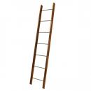 ウッド&アイアンディスプレーラダー 木製 おしゃれ ナチュラル ハンガースタンド 高さ150