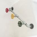 Water Pipe 3 ハンドルhook ハンガー パイプ おしゃれ 水道管モチーフ ユニーク