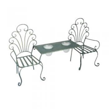 アベック Chair 2 Holder ガーデン用品 ミニ かわいい プランター 椅子 おしゃれ
