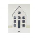 WOODEN ガルバルーフ ハウス (L) WH ホワイト オブジェ 置物 おしゃれ 幅7.5