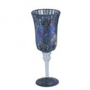 Mosaic シャンパンベース ( Peacock ) M 花瓶 モザイク きれい ブルー