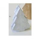 キャンドル フィブルツリー (L) SL シルバー 蝋燭 おしゃれ モミの木 オブジェ 高さ12.5