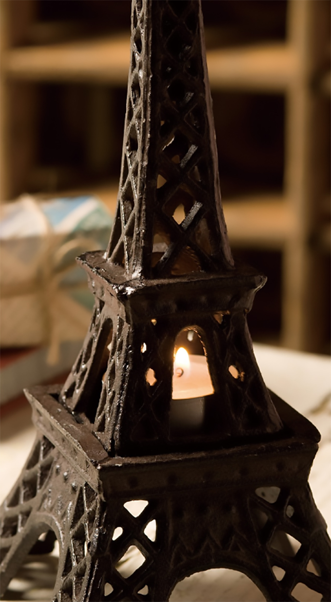 アイアンキャンドルホルダー