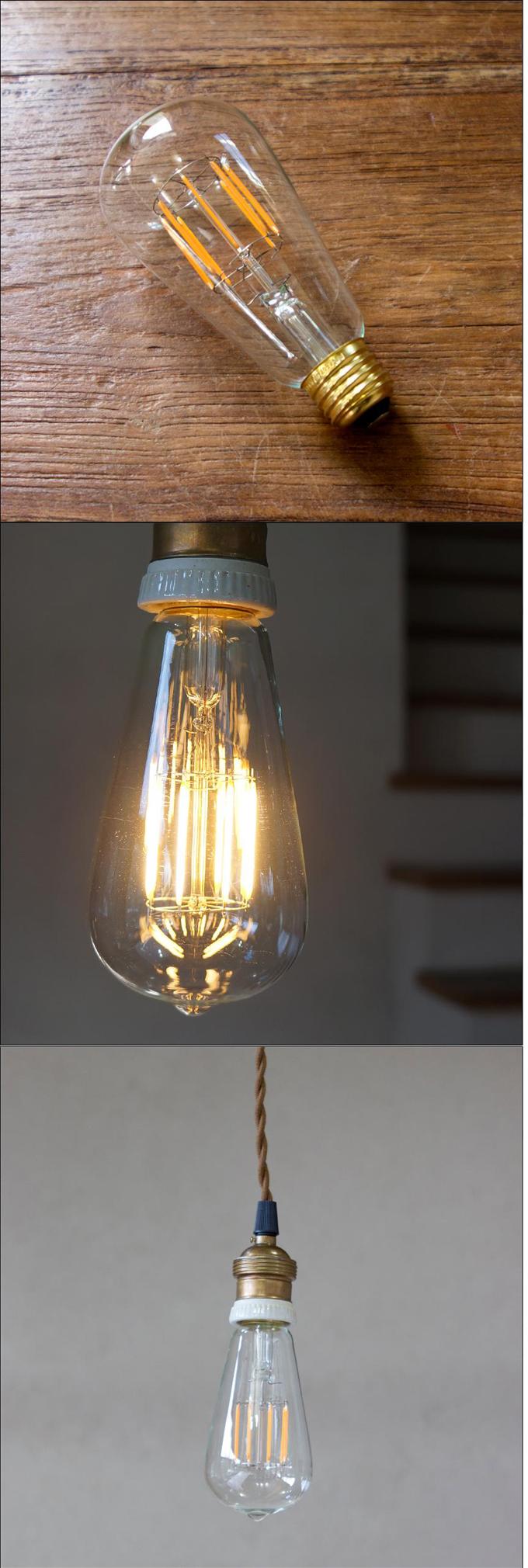 “エジソンランプ型LED電球