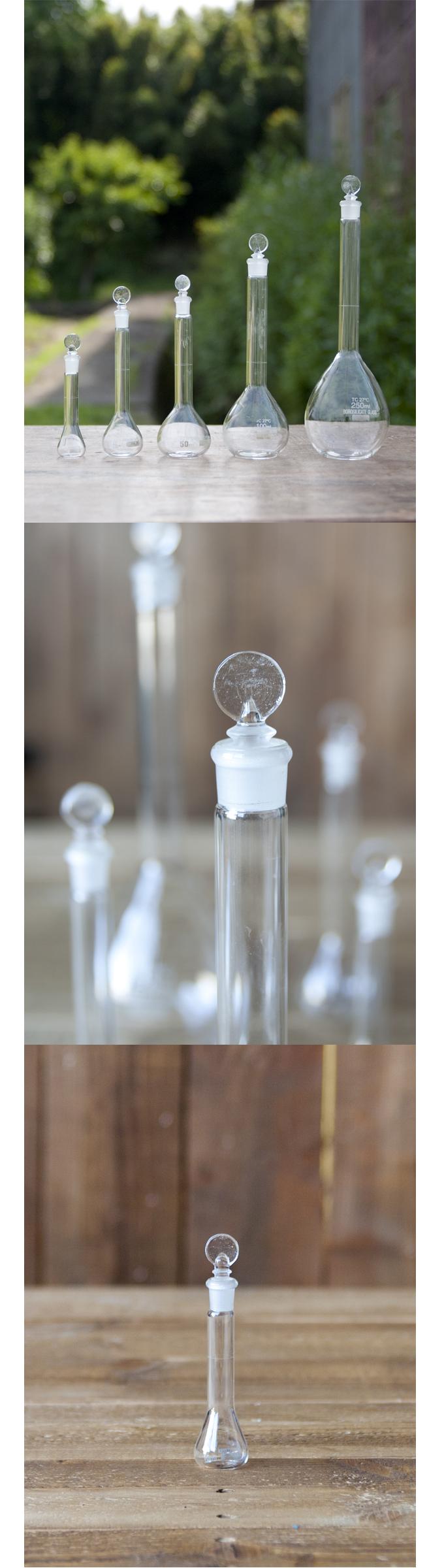 フラスコ 10ml ガラス 瓶 小物入れ ガラスボトル おしゃれ 透明 ディスプレイ 花瓶
