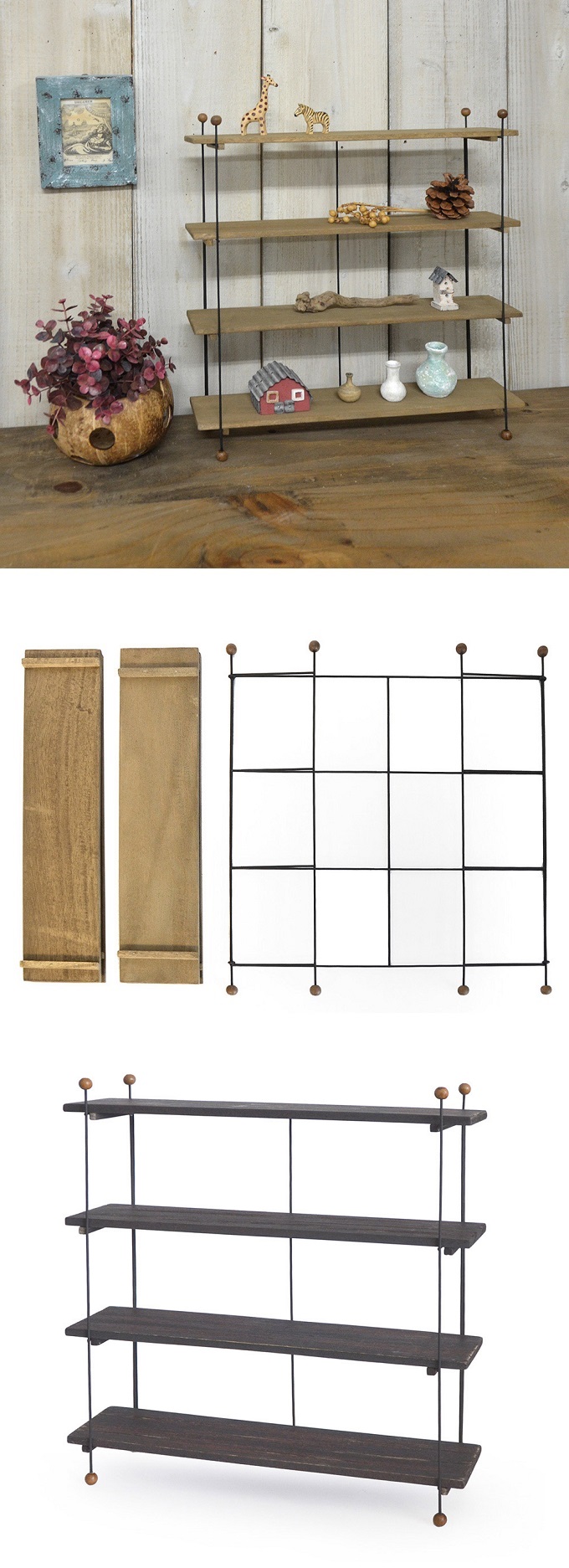 “ノックダウン4ステップラック