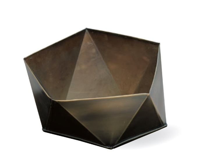 “レトンアンティークペンタゴンポットM”