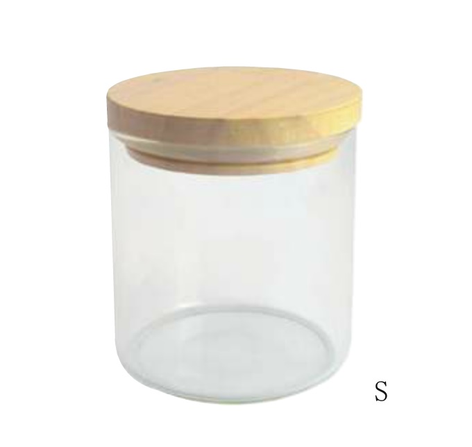 “ガラスウェアキャニスターS”