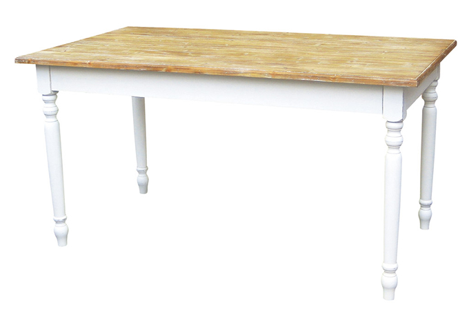 真っ白なフレンチ家具 テーブル