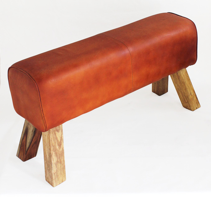 シンプルレザーベンチ