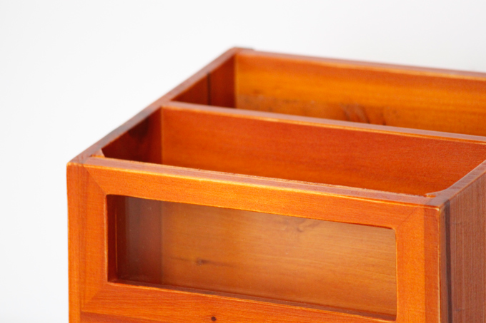 ドキュメントラック ナチュラル 木製 卓上