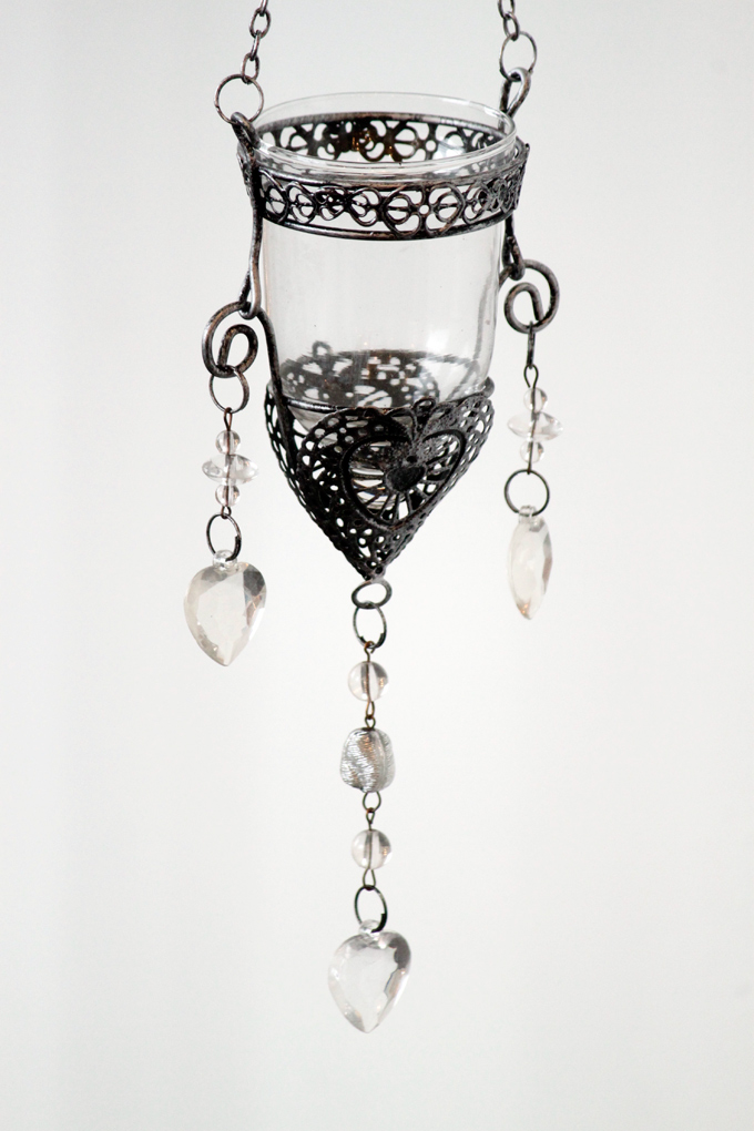 ハンギングガラスポット ディスプレイ 天井