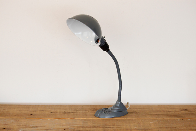 Old school-desk lamp (オールドスクールデスクランプ) 電球なし GY グレー